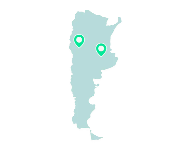 Mapa de Argentina